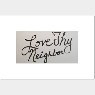 Love Thy Neighbor Posters and Art